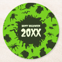 Prettige Halloween Aangepaste Tekst Donkere Grieze