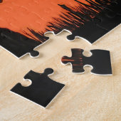 Prettige Halloween Boom Geest Puzzel met Cadeau Do (Zijkant)