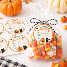 Prettige Halloween Geest Pompoen Zwarte Kat Favor