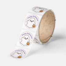 Prettige Halloween Geest Sticker