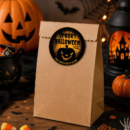 Prettige Halloween Jack-O-Lantern Stickers