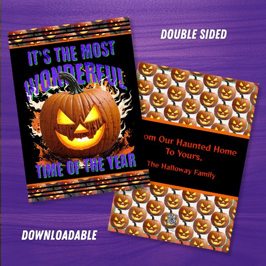 Prettige Halloween kaart