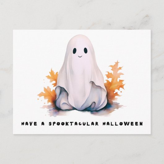 Prettige Halloween Kabouter Halloween Feestdagenkaart (Voorkant)
