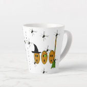 Prettige Halloween Latte Mok (Rechterhoek)