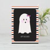 Prettige Halloween Lieve Geest Kaart (Staand voorkant)