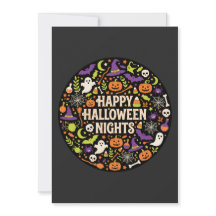 Prettige Halloween-nachten Mooie Pompoen Geest.