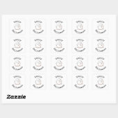 Prettige Halloween Sticker - Knuffel Kawaii Geest (Vel)