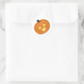 Prettige Halloween-thema Ronde Sticker (Tas)