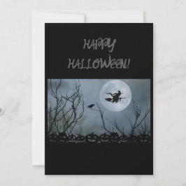 Prettige Halloween wenskaart Feestdagenkaart