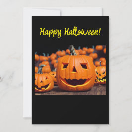 Prettige Halloween wenskaart Feestdagenkaart