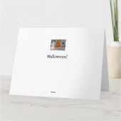 Prettige Halloween wenskaart Kaart (Achterkant)