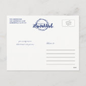 Prettige Hanukkah Sneeuw Bubbles Krans Foto Ansich Feestdagenkaart (Achterkant)