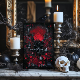 Prettige heksenkerst Kerstkaart Bedankkaart