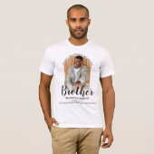 Prettige Hemelse Feestdagen | Foto Herdenking T-shirt (Voorkant volledig)