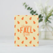 Prettige Herfst Allen Feestdagenkaart (Staand voorkant)