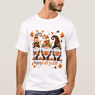 Prettige Herfst Mensen Kabouters , Kabouters Pompo T-shirt
