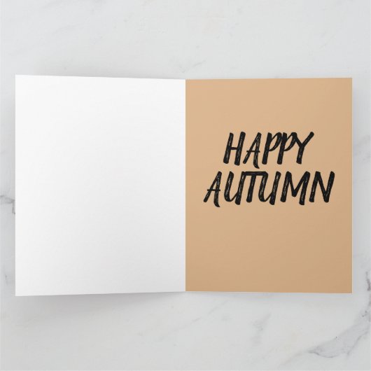 PRETTIGE HERFSTKAARTEN KAART (Binnen)