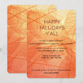 Prettige herfstvakantiegroeten - Seizoensgebonden  Feestdagenkaart (Voorkant / Achterkant)