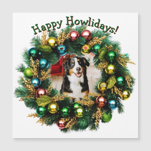 Prettige Howlidays Fotokaart (Voorkant)