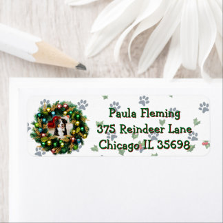 Prettige Howlidays Fotokaart Etiket