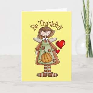 Prettige kaart voor Thanksgiving Day
