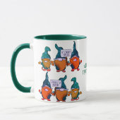 Prettige Kabouters St. Patrick's Day Regenboog Kla Mok (Links)