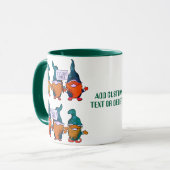 Prettige Kabouters St. Patrick's Day Regenboog Kla Mok (Voorkant links)