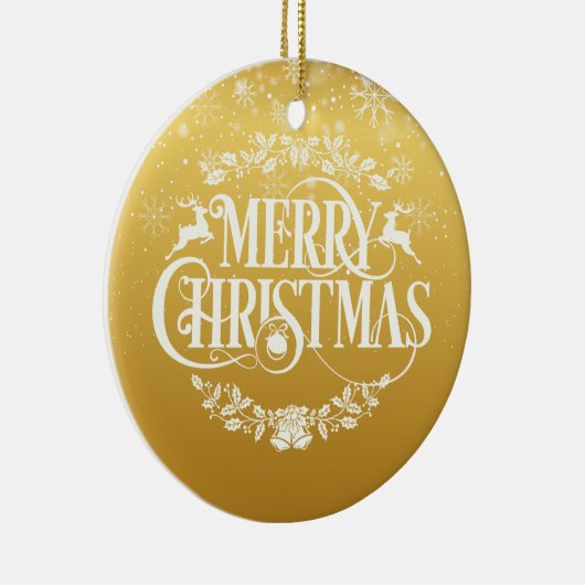 Prettige kerst beste zus ter wereld definitie keramisch ornament (Rechts)