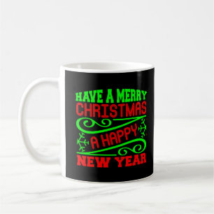Prettige kerst Een gelukkig nieuwjaar-34635 Koffiemok