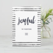 Prettige Kerst Foto Collage Feestdagenkaart (Staand voorkant)