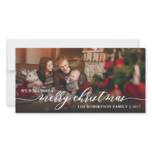 Prettige kerst fotokaart, fijne feestdagen