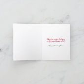 Prettige Kerst Kerstkaart Kaart (Binnen)