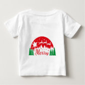 Prettige kerst | Kerstman zeggen gepersonaliseerd (Achterkant)