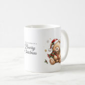 Prettige kerst! koffiemok (Voorkant rechts)