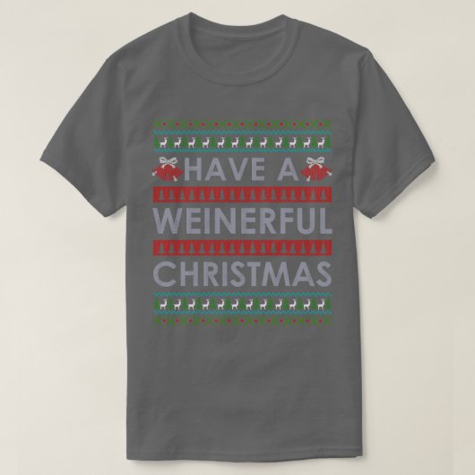 Prettige kerst t-shirt (Design voorkant)