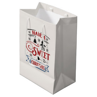 Prettige Kerst Zakje met Kerst Cadeaus