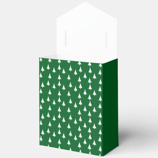 Prettige Kerstbomen  Bedankdoosjes (Open)