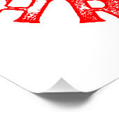 PRETTIGE KERSTBOOM PERFECT POSTER (Hoek)