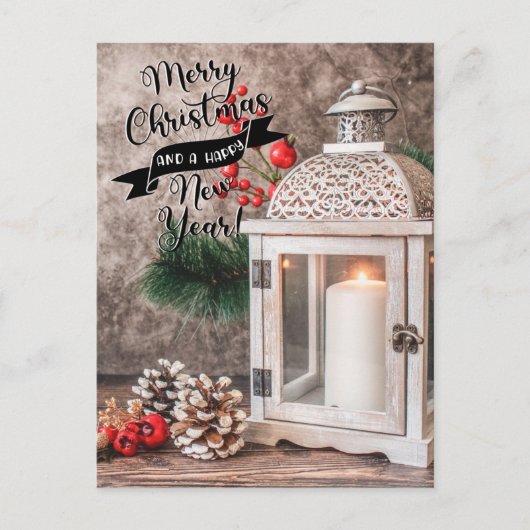 prettige kerstbusiness marketing briefkaart (Voorkant)