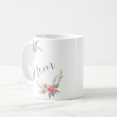 Prettige kerstdag mama speciale gave koffiemok (Voorkant links)