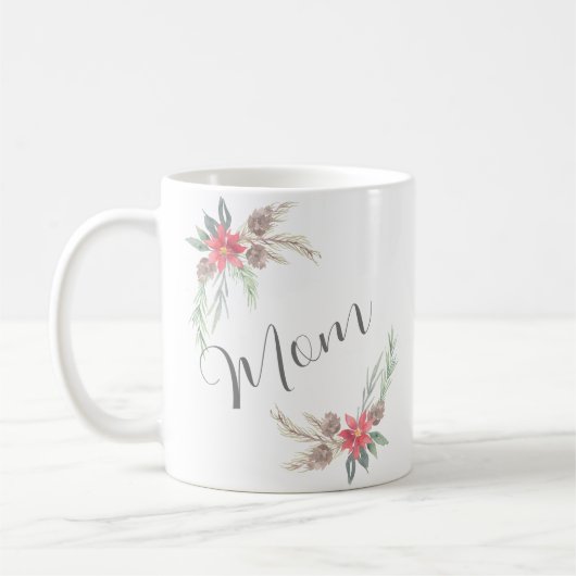Prettige kerstdag mama speciale gave koffiemok (Links)