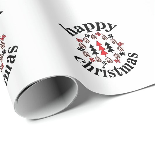 Prettige kerstdagen cadeaupapier (Rol Hoek)