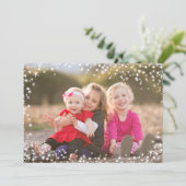 Prettige Kerstdagen Fotokaart Feestdagenkaart (Staand voorkant)