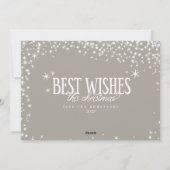 Prettige Kerstdagen Fotokaart Feestdagenkaart (Achterkant)