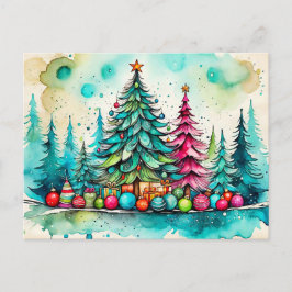 Prettige kerstdagen, iedereen briefkaart