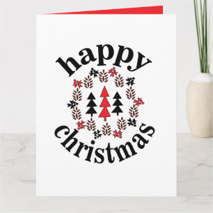 Prettige kerstdagen kaart