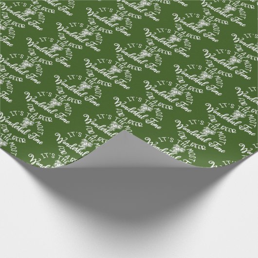 prettige kerstfeestdag cadeaupapier (Hoek)