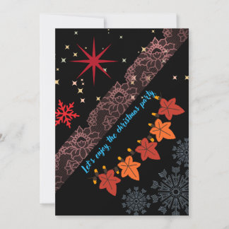 Prettige kerstgroetkaart – Feestelijke feestdagen  Feestdagenkaart