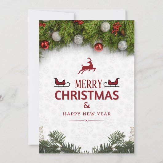 Prettige kerstkaart (Voorkant)