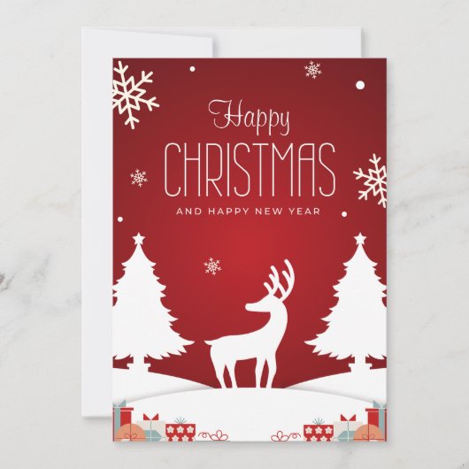 Prettige kerstkaart (Voorkant)